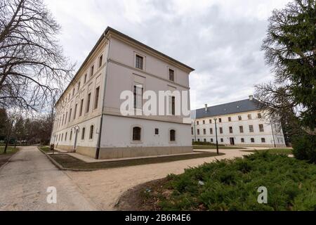 Le château baroque de Batthyany dans la ville de Bicske, en Hongrie Banque D'Images
