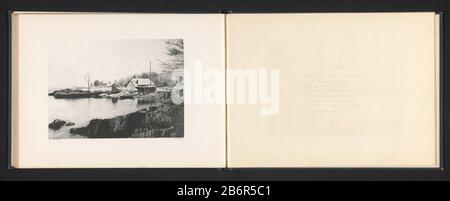 Gezicht op een kust met een huis en een boot in Maine vue d'une côte avec une maison et un bateau dans Main Object Type: Photo omécanique imprimer page Numéro d'article: RP-F 2001-7-1038-24 Inscriptions / marques: Inscription, recto imprimé: 'Par la mer . (...) Fabrication Créateur: Créateur: Imprimante anonyme: Lakeside Press (propriété cotée) Lieu de fabrication: Rencontre principale: CA. 1880 - ou pour 1890 matériel: Technique du papier: Dimensions de la photogravure: Imprimer: H 139 mm × W 190 mm Objet: Littoral- navire, voile-bateau maison de campagne qui: Principal Banque D'Images