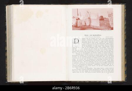 Gezicht op een waslijn met drogende was vue d'une ligne de vêtements avec séchage était Type d'objet : page d'impression photomécanique Numéro d'article: RP-F 2001-7-968-3-175 Fabricant : Photographe: Aura Hertwung (bâtiment classé) clichémaker: Anonyme Date: C.99-1900 matériel: Technique papier: Autotypique Dimensions: Imprimer: H 74 mm × W 145 mmToelichtingPrent sur une page 214. Objet : suspendre le lavage pour le sécher Banque D'Images