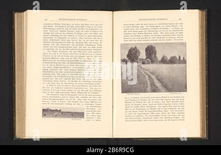 Gezicht op een weiland met schapen vue d'un pré avec des moutons Type d'objet: Photo omécanique imprimer page Numéro d'article: RP-F 2001-7-968-1-172 Inscriptions / marques: Monogramme, recto, imprimé: 'R & C' Fabricant : Photographe: Dr. Witt (bâtiment classé) clichémaker: Riffarth & Co Meisenbach (fabrication possible: Berlin Place: C. chai - ou pour 1898 matériel: Technique du papier: Autotypique Dimensions: Imprimer: H 21 mm × W 83 mmToelichtPrent page 330. Objet: Prairie , pâturage Banque D'Images