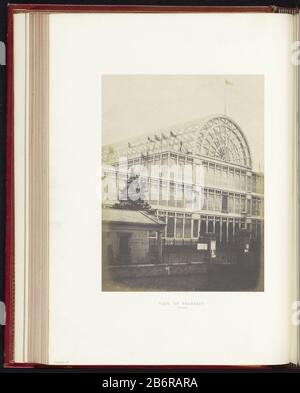 Gezicht op het Crystal Palace à Londen tijdens de Grande exposition des œuvres de l'industrie de Toutes les nations en 1851 vue de Transept (Sud) (objet op titel) Vue sur le Crystal Palace à Londres lors de la Grande exposition des œuvres de l'industrie De Toutes les nations en 1851 vue ou Transept. (Sud) (objet titre) Type de bien: Page photo Numéro d'article: RP-F-F25213-U Fabricant : Photographe: C.M. Ferrier & F. von Martens (attribué à) imprimante: Nicolaas Henneman Editeur: Robert Jefferson BinghamPlaats fabrication: Londres Date: 1851 matériau: Papier technique: Sel dimensions: Photo: H 2 Banque D'Images