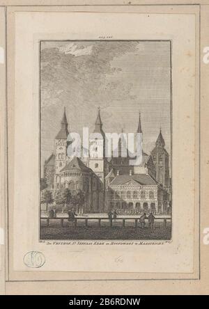 Gezicht op het Vrijthof, de Sint-Servaasbasiliek en de Hoofdwacht te Maastricht de Vrythof, St Servaas Kerk en Hoofdwagt te Maastricht (objet op titel) vue sur le Vrijthof, la Basilique Saint Servatius et Hoofdwacht à Maastricht. Fabricant : printmaker: Hendrik Spilman (propriété cotée) au dessin: Jan de Beicher ( inscrite à l'objet) Fabrication De Lieux: Haarlem Dating: 1746 - 1792 matériau: Technique du papier: Gravure / engraa (procédé d'impression) Dimensions: Bord de la plaque: H 169 mm × W 115 mmToeliechtPrent également utilisé: Le verheerlykt Pays-Bas ou cabinet de visions actuelles des villes, Banque D'Images