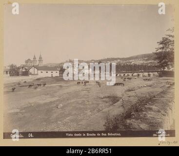 Granada, Vista desde la Ermita de San Sebastian Granada, Vista desde la Ermita de San Sebastian Type de bien: Photos Numéro d'article: RP-F-F01139-AN Fabricant: Photographe: Camino rencontres: CA. 1850 - ca. 1880 Caractéristiques physiques: Impression d'albumen: Impression d'albumen thème: Grenade Banque D'Images