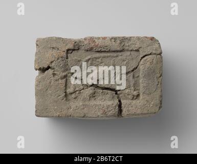 Haardsteen a rencontré voorstelling van een vogel op een tak Haardsteen a rencontré voorstelling van een vogel op een tak (?). ERG afgesleten. Fabricant : vervaardiger: AnoniemPlaats fabrication: Zuidelijke Nederlanden Dating: CA. 1550 - ca. 1575 kenmerken physique: Aardewerk matériel: Aardewerk Techniek: Bakken / stempelen Dimensions: H 8,5 cm. × b 13,5 cm. × d 8 cm. Banque D'Images