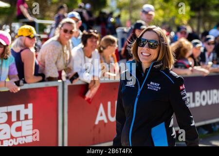 Melbourne, Australie, 12 Mars 2020. Williams Mercedes, directeur adjoint de l'équipe, Claire Williams au cours du Grand Prix australien Rolex de Formule 1, Melbourne, Australie. Crédit: Dave Hemaison/Alay Live News Banque D'Images