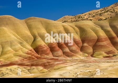 John Day Fossil Beds, Painted Hills Unit, Mitchell, Oregon États-Unis Banque D'Images