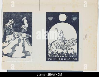 IseRIM voor koning Nobel Design for illustration (premier projet de fol 4.): Le renard Reinaerde; Isejante, le loup, pour le roi Nobel. Fabricant : artiste: Bernard Willem Oms: Patinoire 1866 - 1939 Caractéristiques physiques: Stylo à encre brune, crayon matériau: Crayon à encre de papier technique: Pinceau / stylo Dimensions: H 348 mm (papier mi-plié) × b 246 mm Objet: Autres fables (REYNARD THE FOX): Utilisez 85 (...) bêtes de proie, animaux prédateurs : loup Banque D'Images