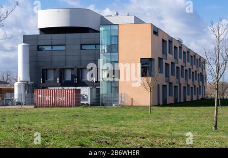 Potsdam, Allemagne. 11 mars 2020. L'Institut Fraunhofer de thérapie cellulaire (IZI) et d'immunologie (Institut de bioanalytique et de bioprocédés) à Potsdam-Golm. Crédit: Soeren Stache/dpa-Zentralbild/ZB/dpa/Alay Live News Banque D'Images