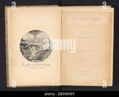 Japanse mannen voor een vrouw koets met en Engelse vrouw Poor French Royalty (titel op object) Japonais pour une femme entraîneur avec une femme anglaise Poor Poor et redevance anglaise (titre object) Type de propriété: Photo-mechanical print page Numéro d'article: RP-F 2001-7-42-1 Fabricant: Photographe: Douglas Sladen ( indiqué sur l'objet) clichémaker: Fabrication anonyme: Japon Date: CA. 1882 - en avant ou en avant 1892 matériau: Technique du papier: Dimensions de la pression légère: Photo: H 85 mm × 85 b mmToeliechtPrent opposé titelpagina. Objet: Races humaines; personnes; nationalité Banque D'Images