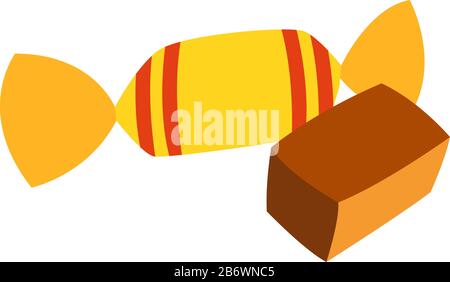 Bonbons irlandais, illustration, vecteur sur fond blanc. Illustration de Vecteur