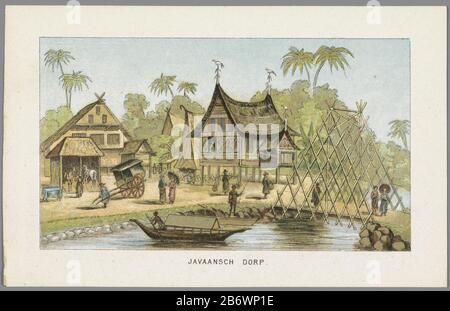 Javaanse dorp op de Wereldtentoonstelling à Amsterdam, 1883 Javaansch Dorp (objet titel op) Herinnering aan Amsterdam en 1883 (objet serietitel op) Village javanais à l'exposition mondiale à Amsterdam, 1883Javaansch Village (objet titre) souvenirs d'Amsterdam en 1883 (objet titre de la série) Type d'objet: Numéro d'article: RP-P-638447 Oppentiking: (Numéro ajouté RPK) Description: Le village javanais du monde à la place Museumplein à Amsterdam. Fait partie d'un groupe de seize plaques et d'une carte de l'exposition mondiale à Amsterdam du 1 mai au 1 octobre 1883 Ed Banque D'Images