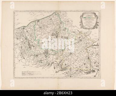 Carte de la partie sud du Duché de Brabant. Droite le titre cartouche. Bas gauche trois pôles 10 Mille pas Geometriques / 4 lieux Communes de France / 3 lieux Communes de Flandres. La carte est fournie avec une échelle de degré le long de la randen. Fabricant : Print maker: Cartographe anonyme: Nicolas Sanson (I) (objet) éditeur: Pierre Mariette (I) (attribution rejetée); éditeur: Pierre Mariette (II) (objet) fournisseur de privilège: Louis XIV (roi de France) (bâtiment classé) Fabrication De Place: Paris Date: 1703 Caractéristiques physiques: Gravure et engring, main-c Banque D'Images