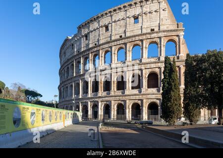 Rome, Italie. 11 mars 2020. La ville se vide de touristes et de gens, les rues et les principaux lieux de la capitale restent désertés en raison de l'urgence sanitaire du coronavirus qui a affecté toute l'Italie à Rome, Italie le 11 mars 2020. (Photo De Gennaro Leonardi/Pacific Press/Sipa Usa) Crédit: Sipa Usa/Alay Live News Banque D'Images