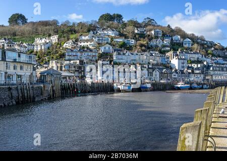 Looe dans Cornwall sud-ouest de l'angleterre Banque D'Images