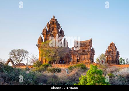 Po Klong Garai temple, 13e siècle, les Tours Cham Phan Rang-Thap Cham, province de Ninh Thuan, Vietnam Banque D'Images