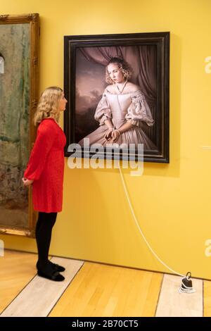 Londres, Royaume-Uni. 12 mars 2020. La Photo Intérieure Enchantée À Guildhall Art Gallery Maisie Broadhead, Manhuled, 2016 Credit: Ian Davidson/Alay Live News Banque D'Images