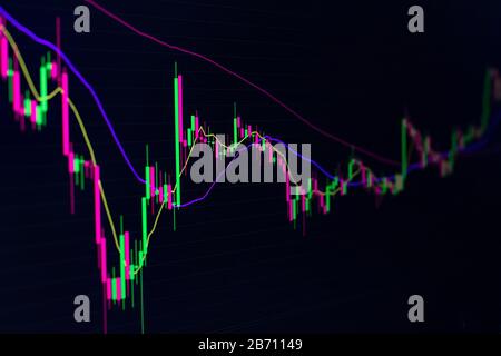 Divers types de produits financiers et d'investissement sur le marché obligataire, c'est-à-dire les REITs, les ETF, les obligations, les actions. Gestion durable du portefeuille, richesse à long terme Banque D'Images