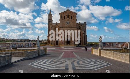 L'église TA Pinu sur Gozo est un site célèbre sur l'île - MALTE, RÉPUBLIQUE DE MALTE - 5 MARS 2020 Banque D'Images