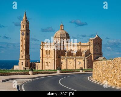 L'église TA Pinu sur Gozo est un site célèbre sur l'île - MALTE, RÉPUBLIQUE DE MALTE - 5 MARS 2020 Banque D'Images