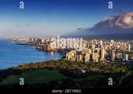 États-Unis D'Amérique, Hawaï, Île D'Oahu, Honolulu, Waikiki Banque D'Images