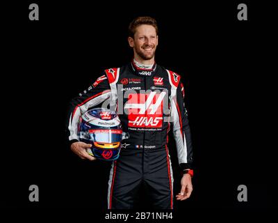 Romain Grosjean (FRA) Banque D'Images