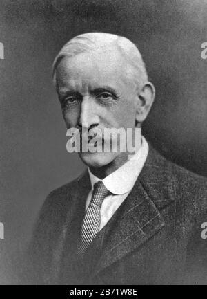 Frederick Hopkins, Sir Frederick Gowland Hopkins (1861 – 1947) Biochimiste Anglais Banque D'Images