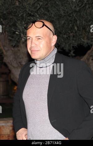 12 mars 2020, Sparta, Grèce: L'acteur BILLY ZANE participe au dîner à la ville de Sparta. Zane doit se lancer dans le relais de la flamme olympique le 13 mars, transportant la flamme olympique de la ville byzantine de Mystras à Sparta pour les Jeux Olympiques de 2020 à Tokyo. (Image Crédit: © Aristidis Vafeiadakiszuma Wire) Banque D'Images