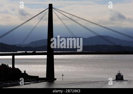 Pont-ville de Stavanger, Norvège, du comté de Ragoland Banque D'Images