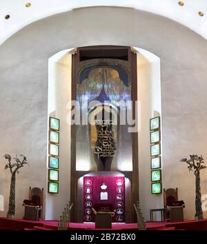 Grande Synagogue de Tel Aviv, Israël Banque D'Images