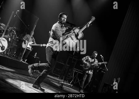 Josh Turner se produit au Miller Theatre le mardi 3 mars 2020 à Augusta GA Banque D'Images