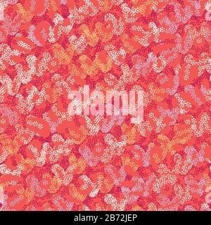 motif vectoriel texturé rouge abstrait sans couture Illustration de Vecteur