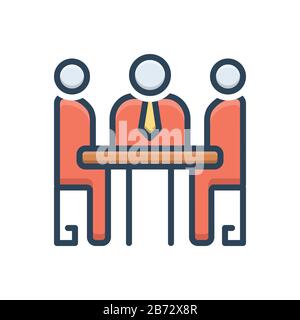 Icône pour plan de travail,schéma Illustration de Vecteur