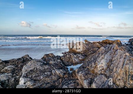 Plage De Culdaff, Péninsule D'Inishowen. Comté De Donegal - Irlande Banque D'Images
