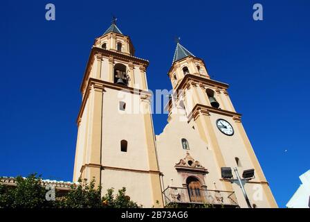 Église de notre dame (iglesia parroquial nuestra senora de la expctacion), Orgiva, Las Alpujarras, Grenade Province, Andalousie, Espagne, Europe. Banque D'Images