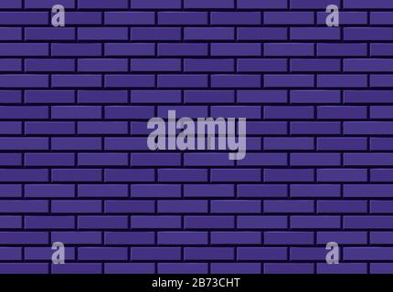 Fond de mur de briques avec pierres bleues carrelées Illustration de Vecteur