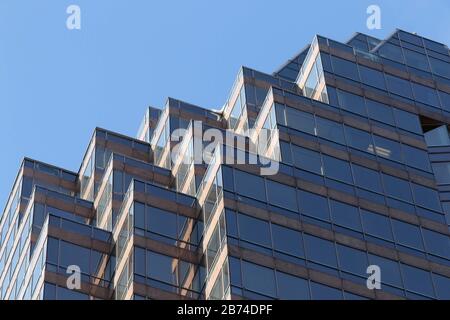 Édifices intéressants du centre-ville de Toronto Banque D'Images