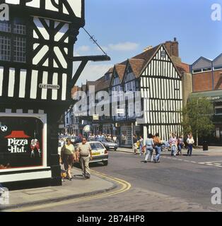 Stratford-Upon-Avon, Warwickshire, Angleterre, Royaume-Uni. Vers les années 1980 Banque D'Images