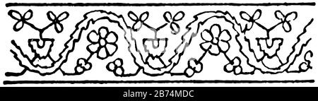 Le persan Design sont l'art moderne ou contemporain iranien et pour l'artisanat traditionnel voir les arts de l'Iran, Cet article couvre l'art de la Perse, ligne vintage Illustration de Vecteur