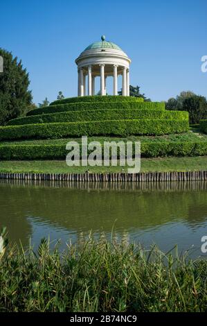 Querini Park dans la ville de Vicenza, Italie Banque D'Images