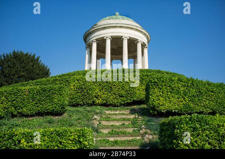 Querini Park dans la ville de Vicenza, Italie Banque D'Images