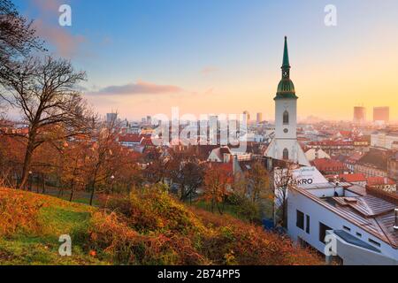 La cathédrale Saint-Martin de Bratislava, Slovaquie Banque D'Images