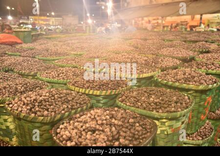 Aube à la foire d'Açaí à Belém - PA Banque D'Images