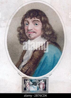 RENÉ DESCARTES (1596-1650) philosophe, mathématicien et scientifique français Banque D'Images