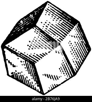 Le phosphore est un élément chimique avec le symbole P et le numéro atomique 15, dessin de ligne vintage ou illustration de gravure. Illustration de Vecteur