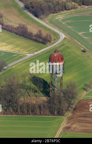 , Lanstroper EI, Lanstroper egg Ind District Grevel, 22.03.2012, vue aérienne, Allemagne, Rhénanie-du-Nord-Westphalie, Ruhr Area, Dortmund Banque D'Images