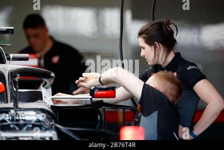 Équipe Haas Banque D'Images