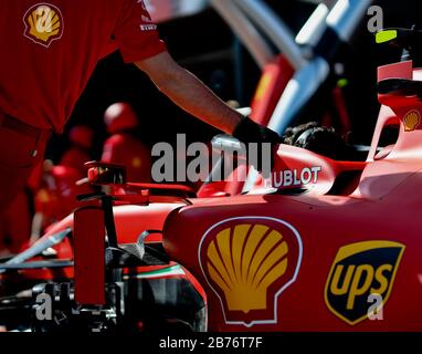 Écurie Ferrari Banque D'Images