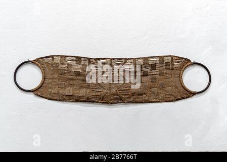 Ceinture traditionnelle des peuples autochtones et des gauchos de la région Argentine Banque D'Images