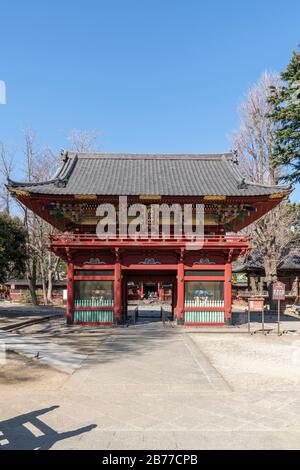 Sanctuaire Nezu, Bunkyo-Ku, Tokyo, Japon Banque D'Images