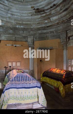 Ahmedabad / Inde / 11 avril 2017: Vieux pouce des sultans islamiques Banque D'Images